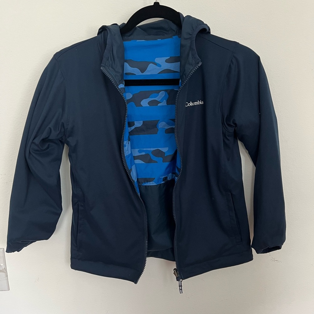 Columbia Lightweight Reversible Hooded Jacket